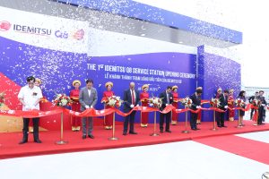 NEWDAY MEDIA TỔ CHỨC LỄ KHÁNH THÀNH TRẠM XĂNG IDEMITSU Q8 ĐẦU TIÊN TẠI VIỆT NAM