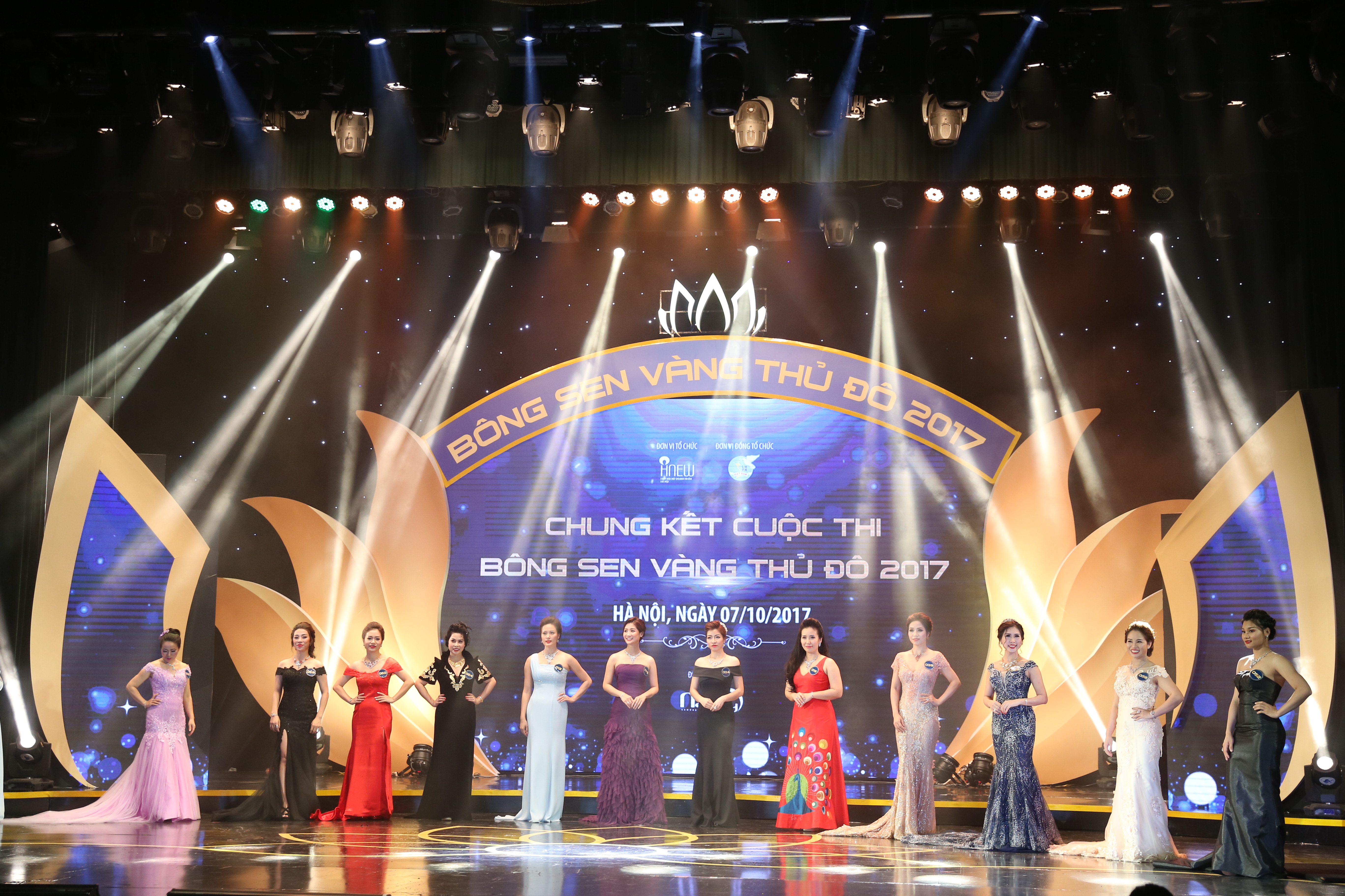 Bông sen vàng Thủ đô 2017