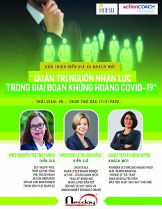 Hội thảo online: Quản trị nguồn nhân lực trong giai đoạn khủng hoảng Covid - 19