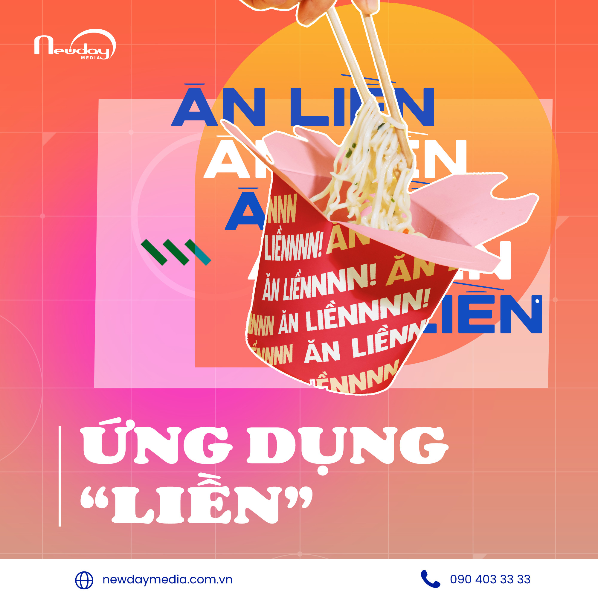 Newday Media quảng cáo cho dịch vụ Brand Identity
