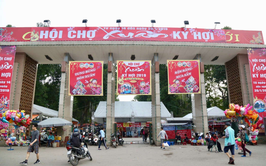 Nhiều dịch vụ được tích hợp trọn gói khi tổ chức hội chợ, triển lãm tại công viên 