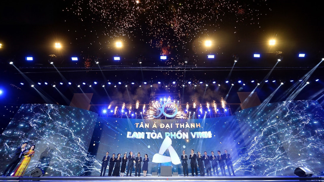 Lễ kỷ niệm 30 năm thành lập tập đoàn Tân Á Đại Thành do Newday Media tổ chức 