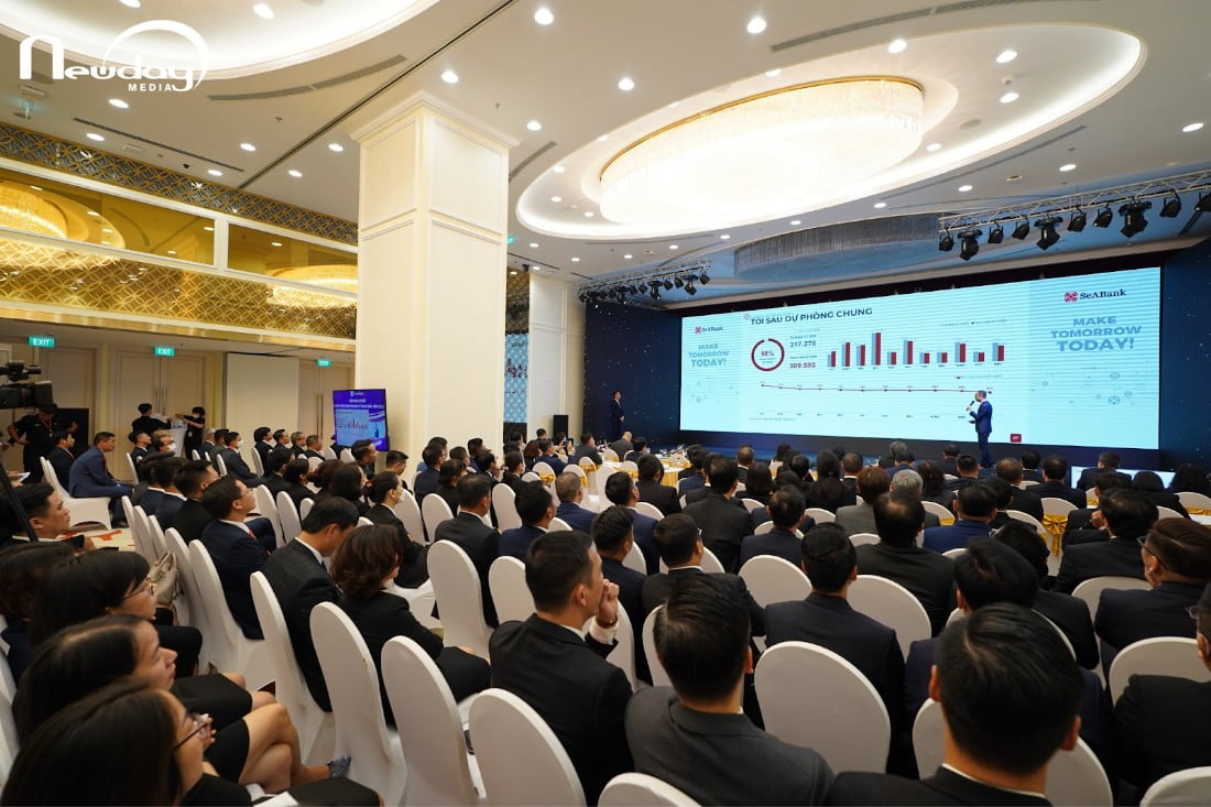 Chương trình Hội nghị Sơ kết Kinh doanh 6 tháng đầu năm kỷ niệm 28 năm thành lập SeABank do Newday Media thực hiện