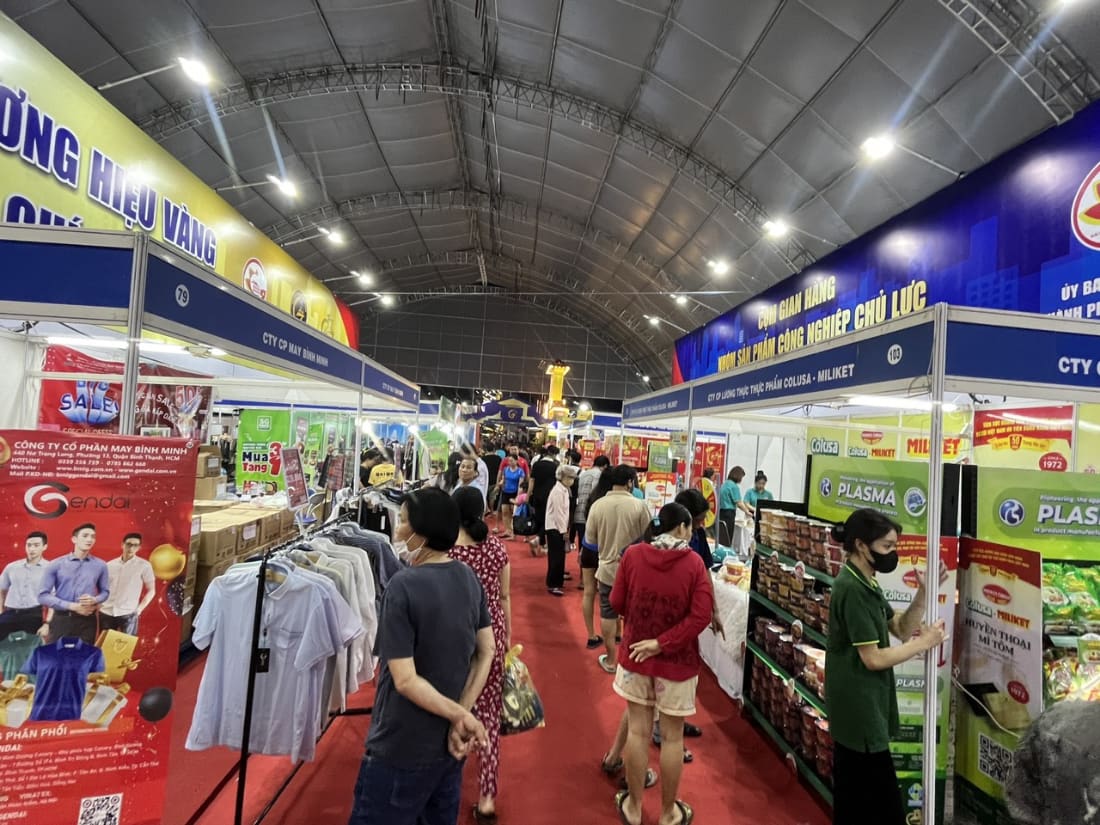 Hội chợ Xúc tiến tiêu dùng TP HCM