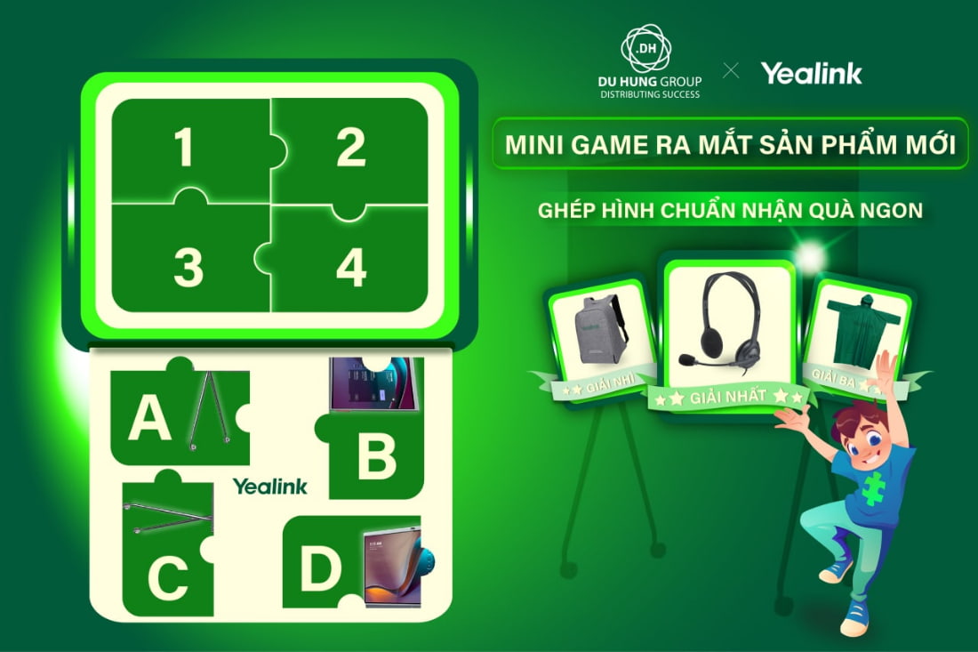 Mini game ra mắt sản phẩm mới