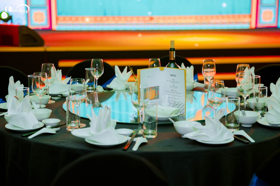 Thực đơn tại chương trình Gala Dinner