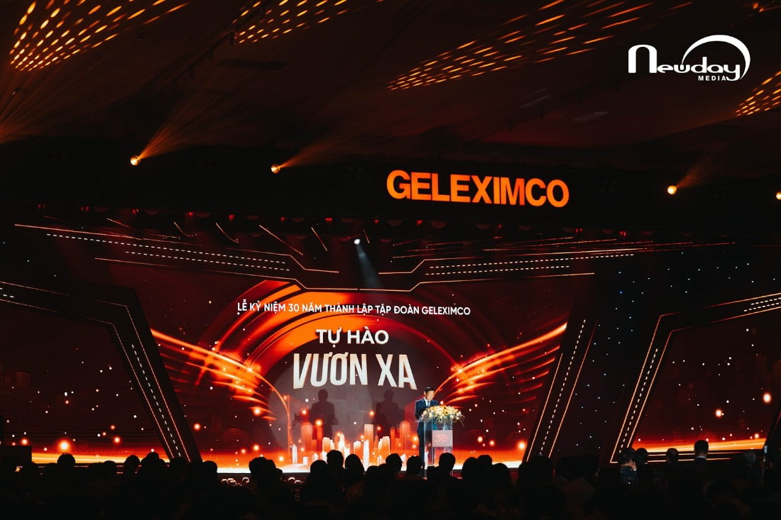 Chủ đề Tự hào vươn xa tại Lễ kỷ niệm 30 năm GELEXIMCO