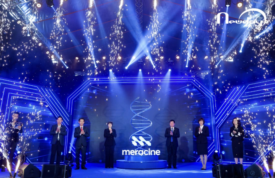 Sự kiện  ra mắt thương hiệu mới Meracine do Newday thực hiện 