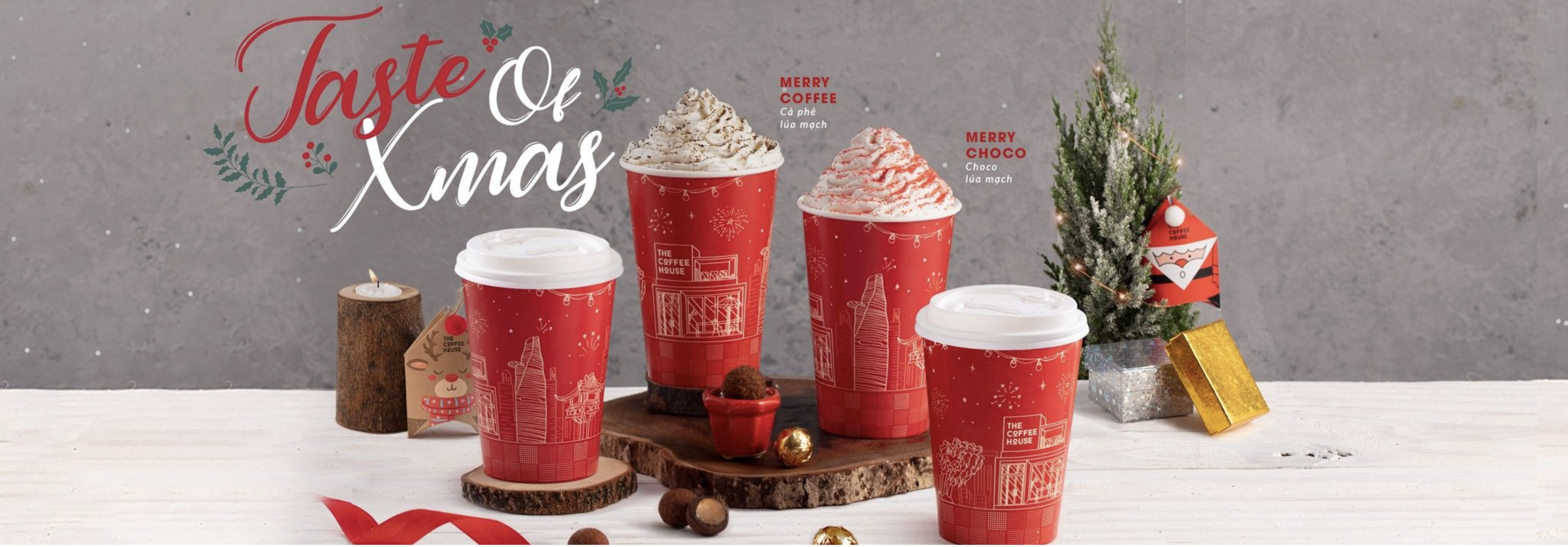The Coffee House luôn biết tận dụng cơ hội để marketing cho sản phẩm của mình